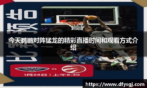 今天鹈鹕对阵猛龙的精彩直播时间和观看方式介绍